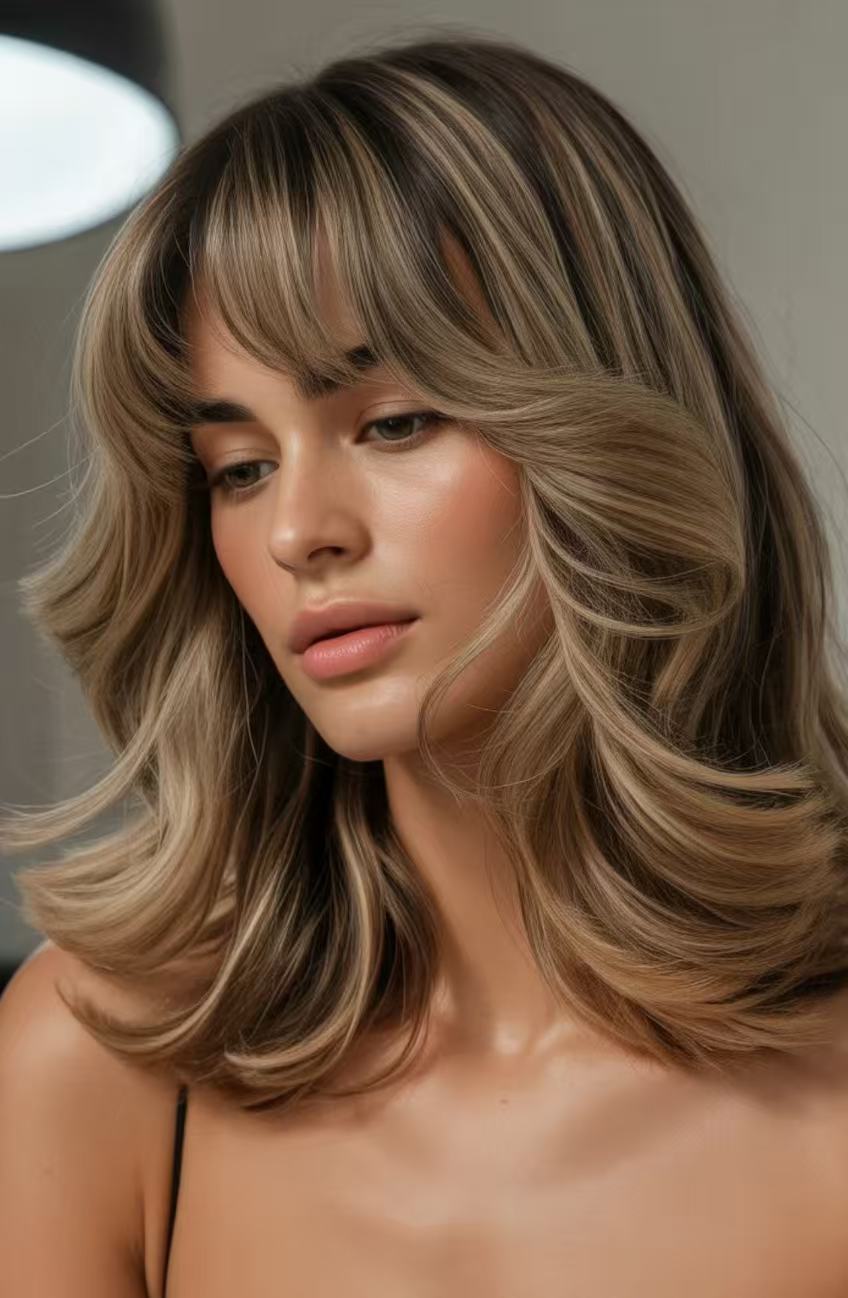 Curtain Bangs hairstyle