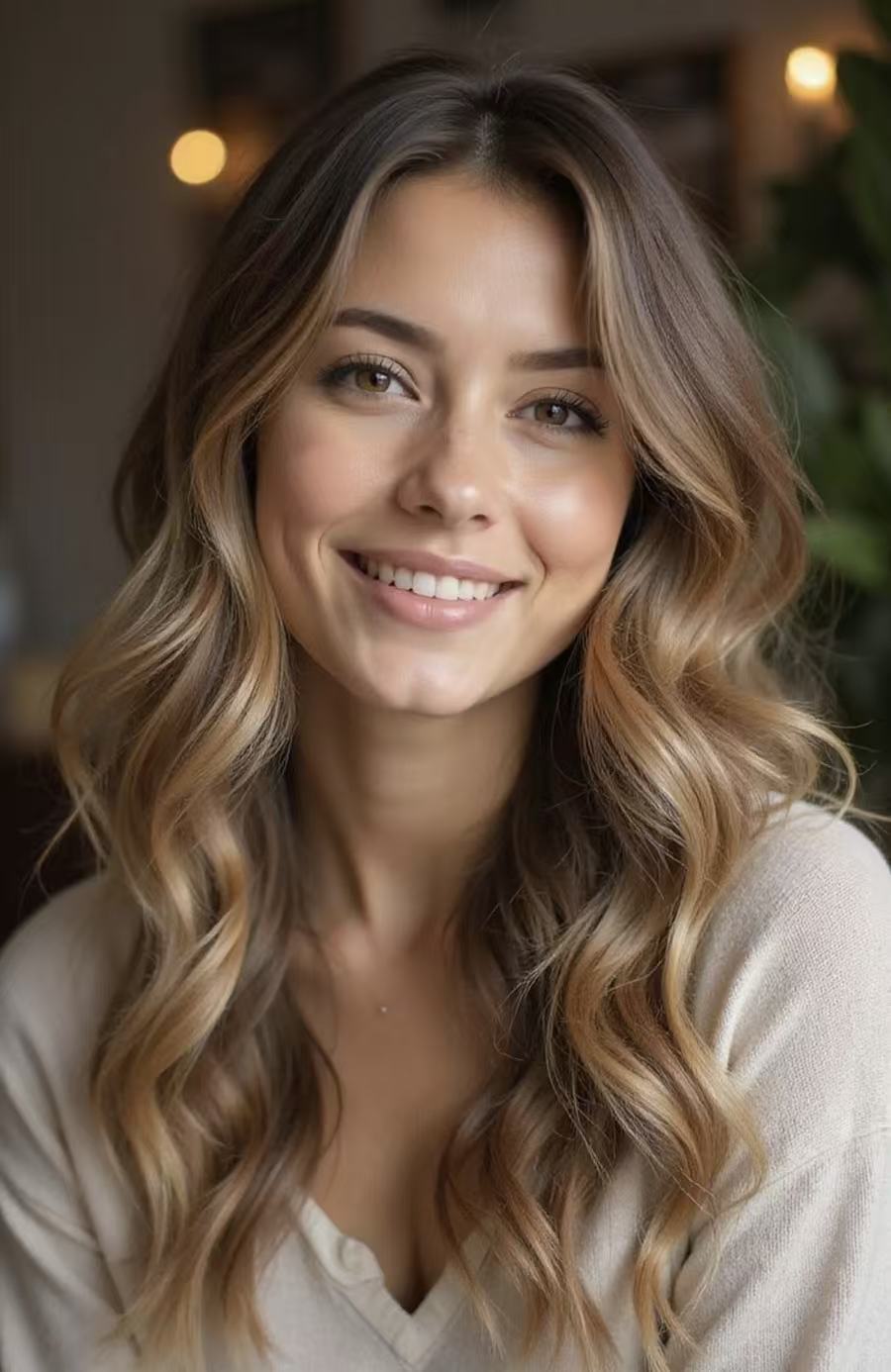 Face-Framing Layers hairstyle