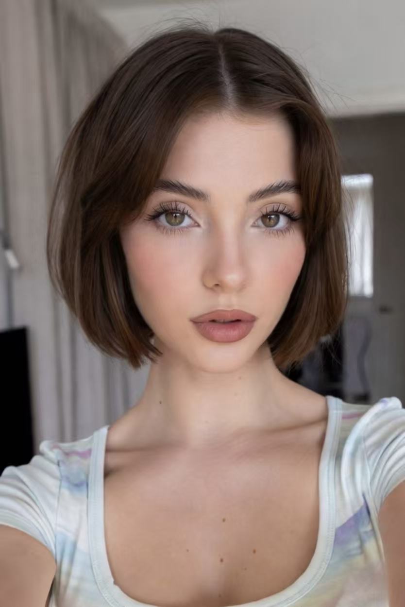 Jawline Bob hairstyle