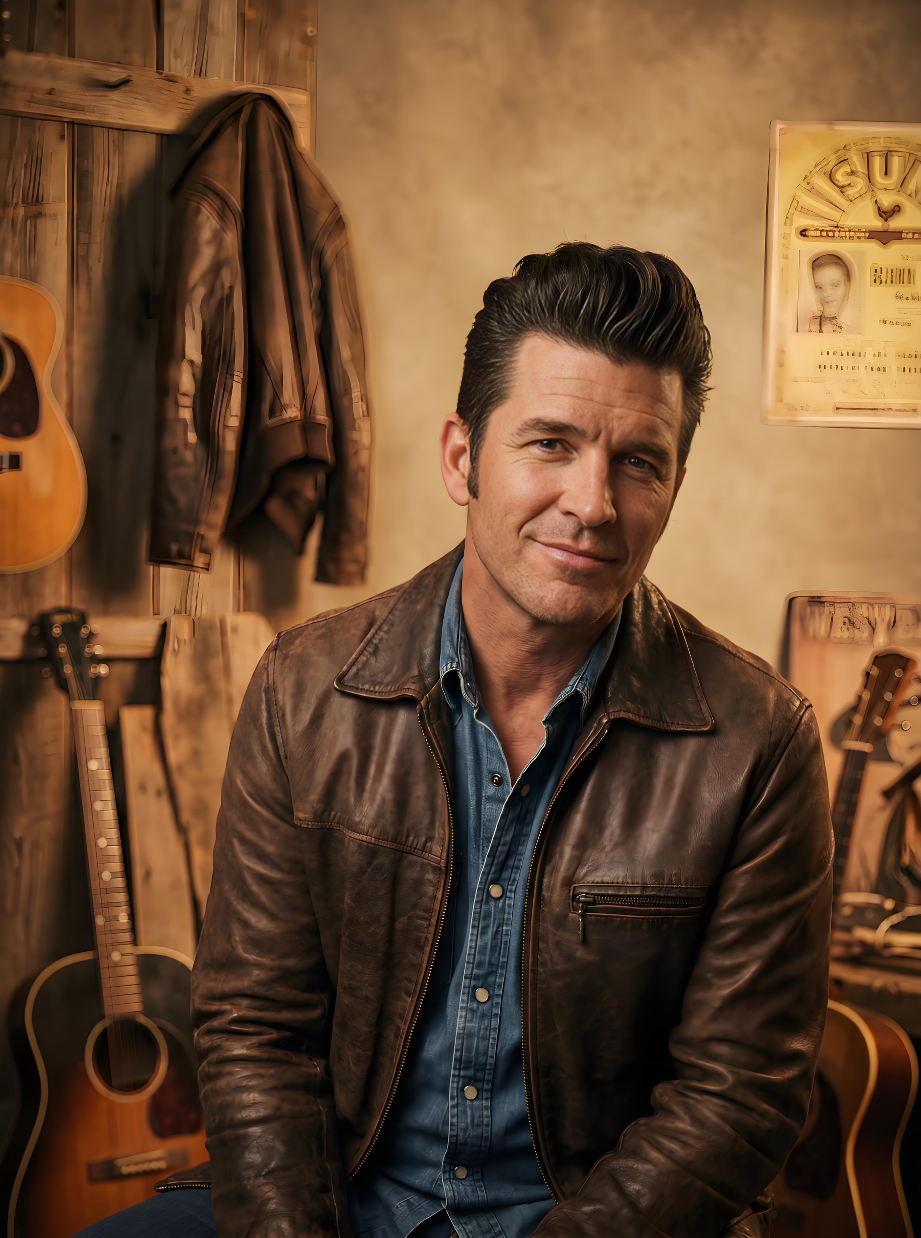 Modern Pompadour hairstyle transformation