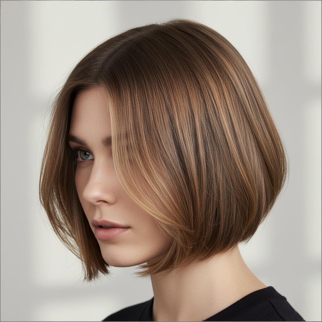 Textured French Bob hairstyle