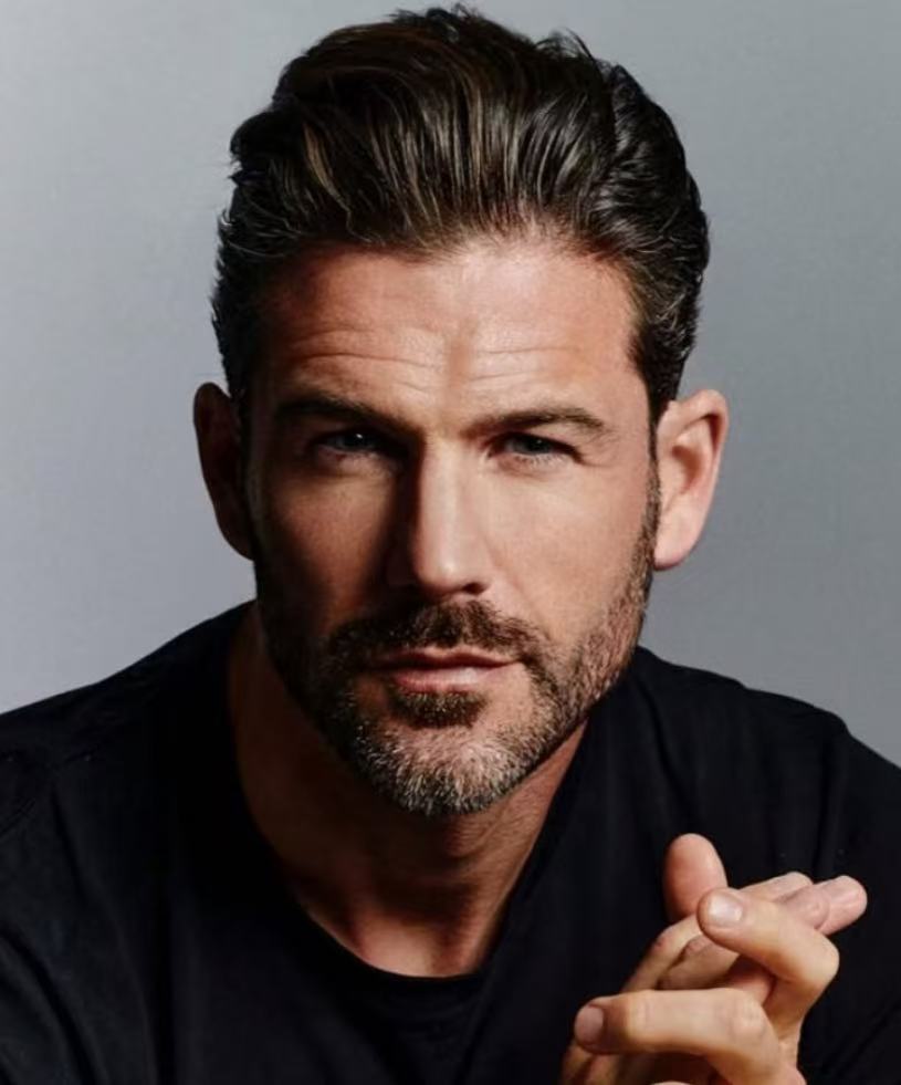 Slicked Back hairstyle