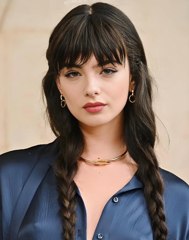 Full Bangs with Braids