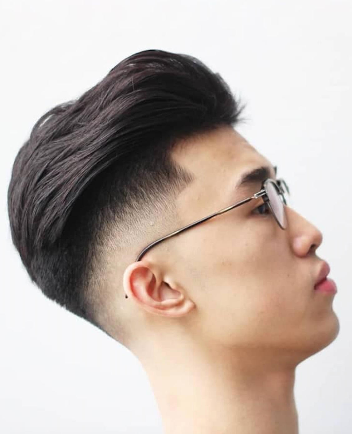 Professional fade haircut for men