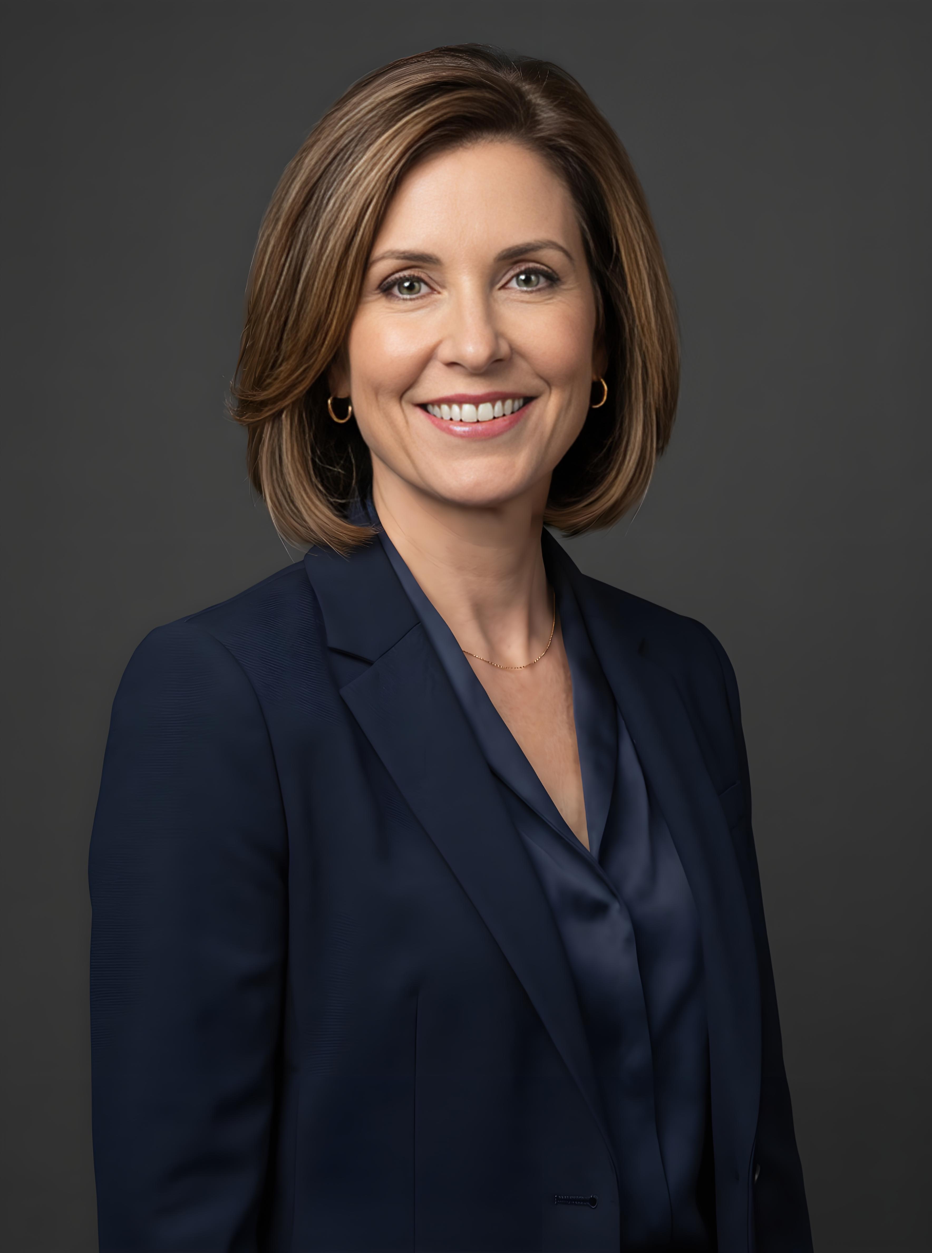 Modern sophisticated woman with elegant hairstyle