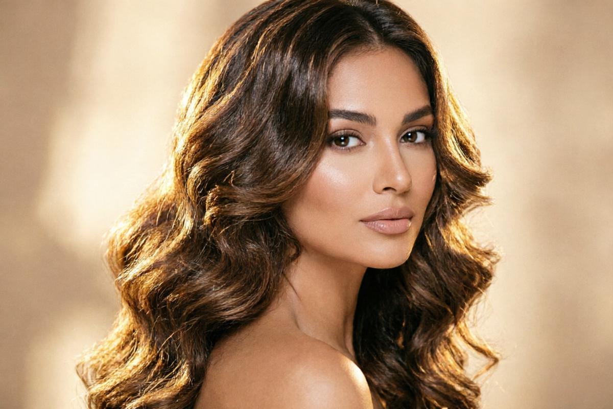 Mermaid waves adding horizontal volume on long oblong face