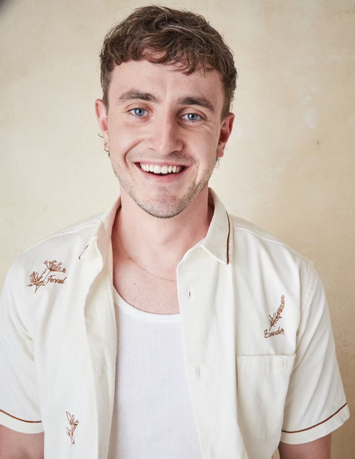 Paul Mescal soft short curly fringe hairstyle