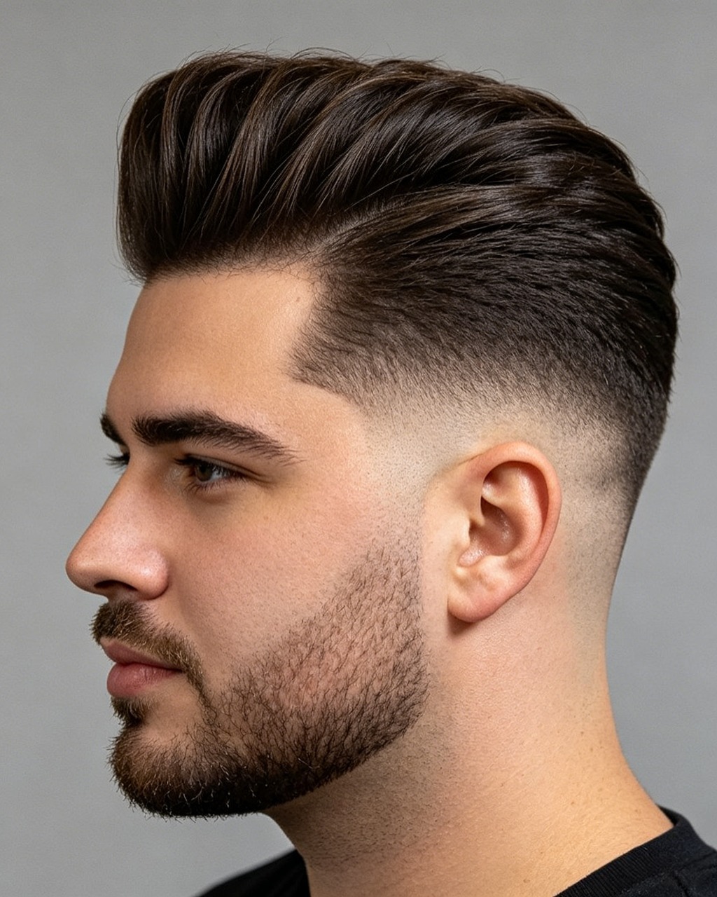 Vertical Height Pompadour