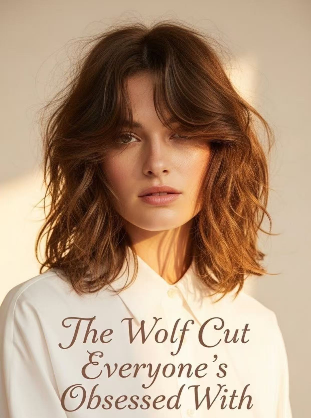 Influencers with Wolf Cut