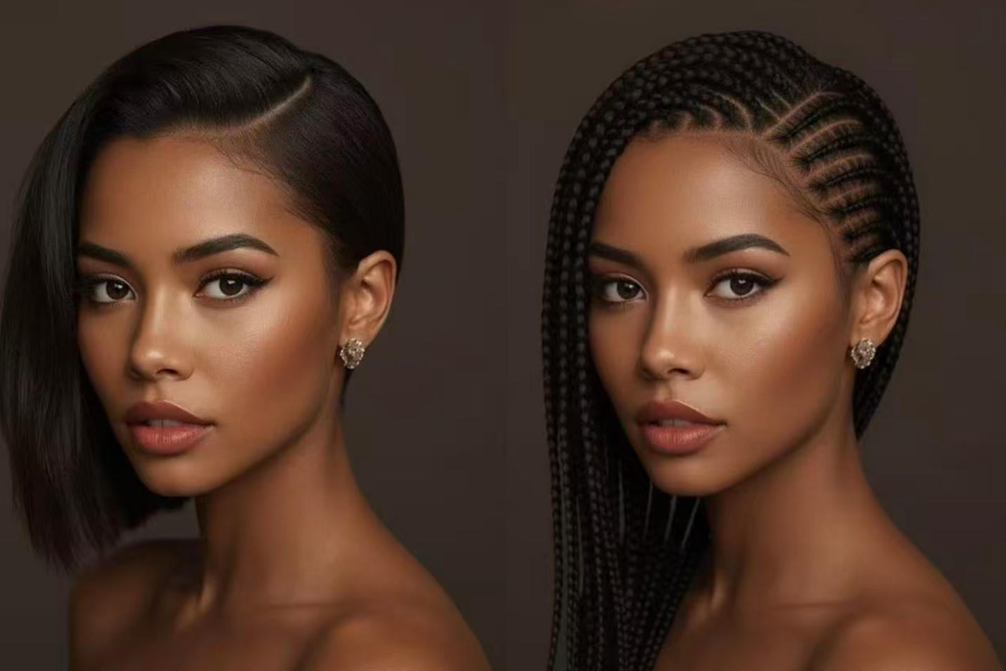 From a modern minimalist sleek cut to highly artistic, multi-layered intricate braids
